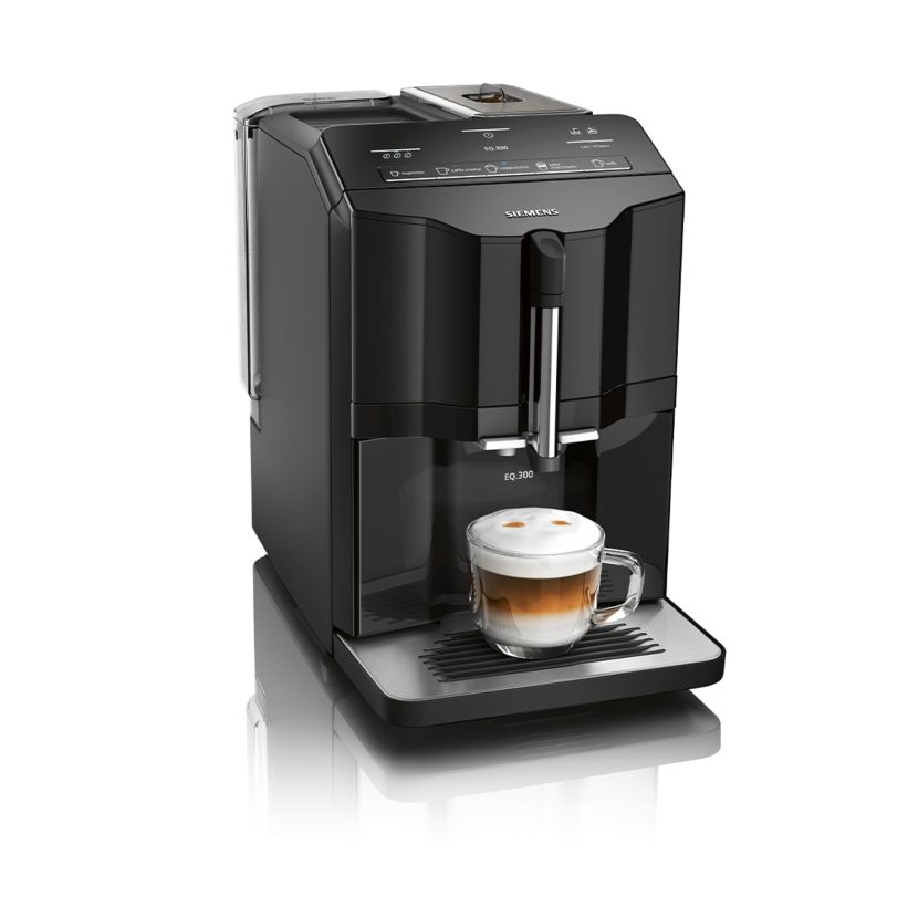 Kaffeevollautomat EQ.300 schwarz Siemens TI35A509DE