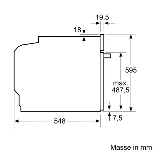 Bosch HBG676ES1C Four encastrable (acier inoxydable)