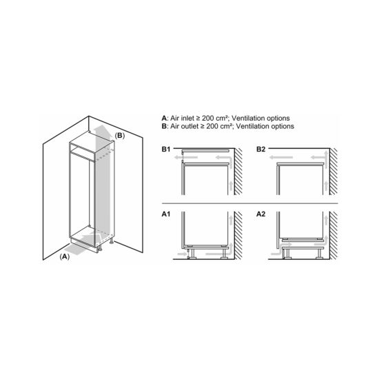Bosch KIL32ADD1 Einbau-Kühlschrank