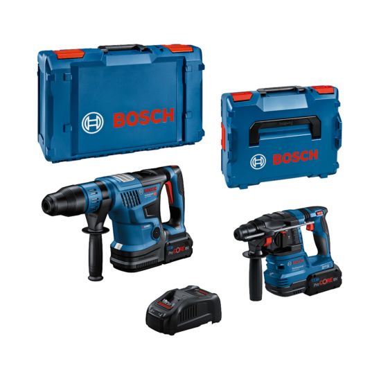 Bosch 2 Tool Profi Set 18V Bau(GBH,GBH,2xPC8,0Ah,GAL) (0 615 A50 03C)