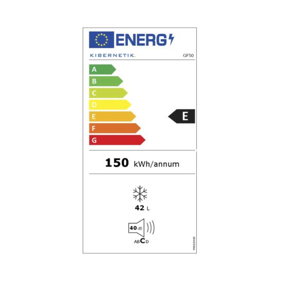 Kibernetik GF50 Congélateur 42 litres