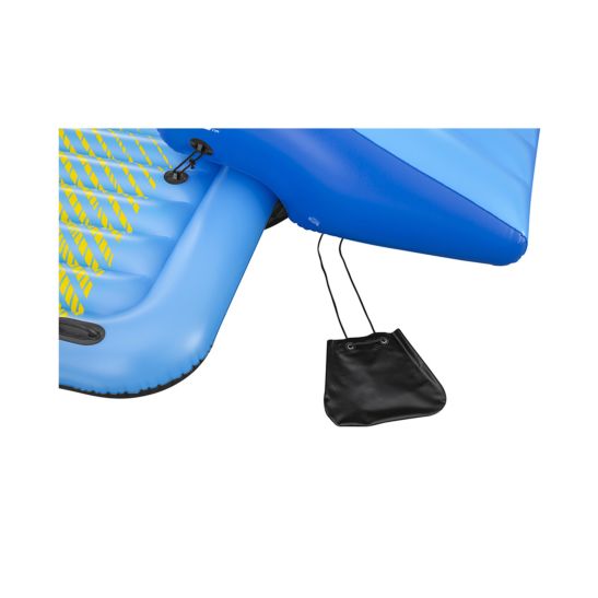 Bestway Hydro-Force Île d’activité gonflable Summer Slide avec toboggan 376 cm x 311 cm