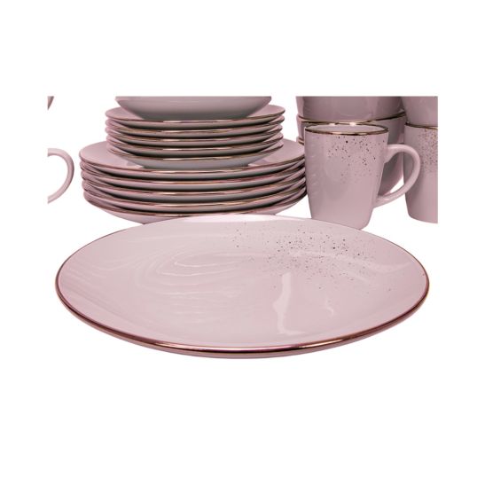 Tavola Set de vaisselle 30 pièces Lucca rose