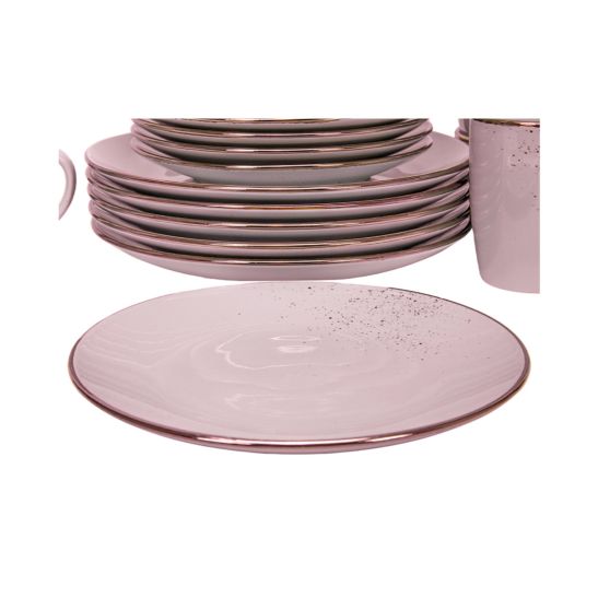 Tavola Geschirrset Lucca 30-teilig pink