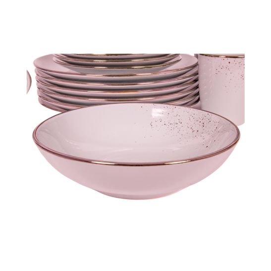 Tavola Geschirrset Lucca 30-teilig pink