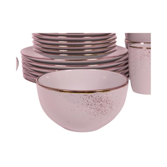 Tavola Set de vaisselle 30 pièces Lucca rose