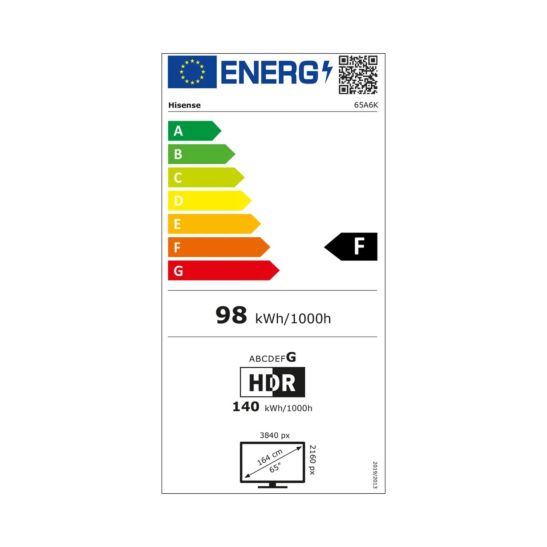 Hisense TV 65A6K 65 4K UHD