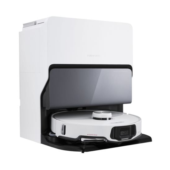 Roborock S8 MaxV Ultra Robot aspirateur-laveur blanc