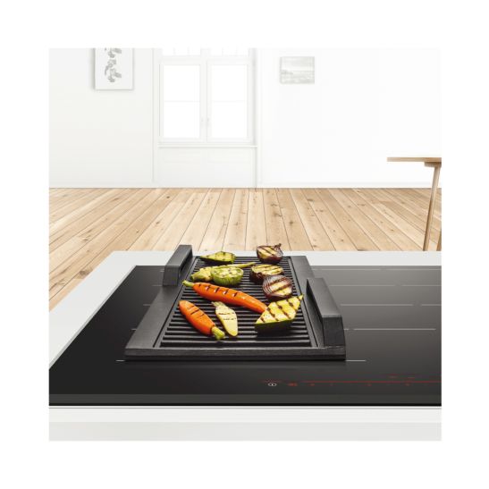 Bosch HEZ390522 Plaque grill pour table de cuisson à induction 370 x 250 mm