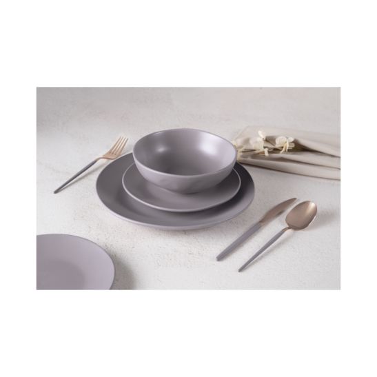 Berlinger Haus 18-teiliges Tellerset, Taupe Collection